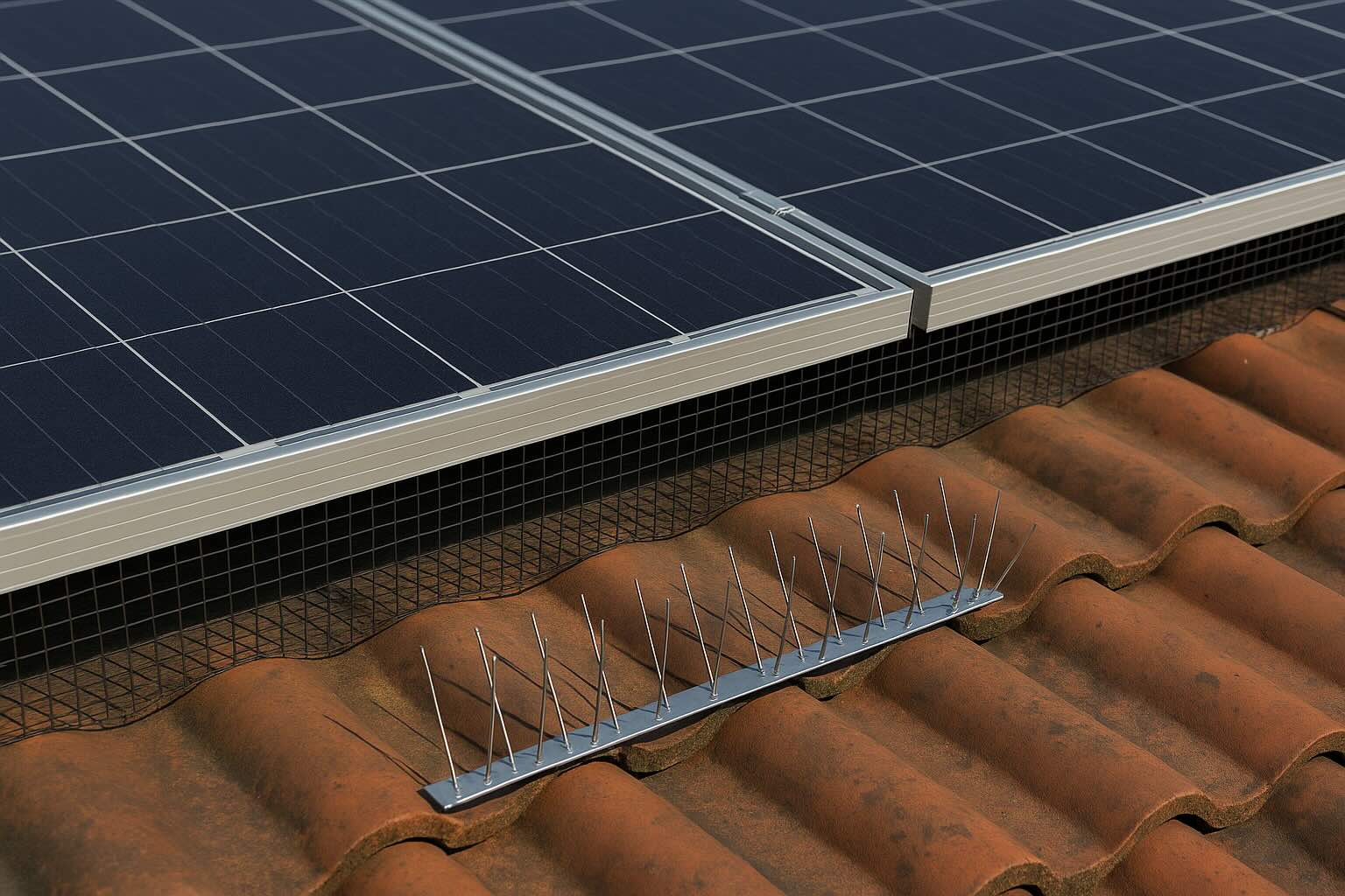 Solaranlagen vor Tauben richtig schützen|default:Solaranlagenschutz|default:.NAME