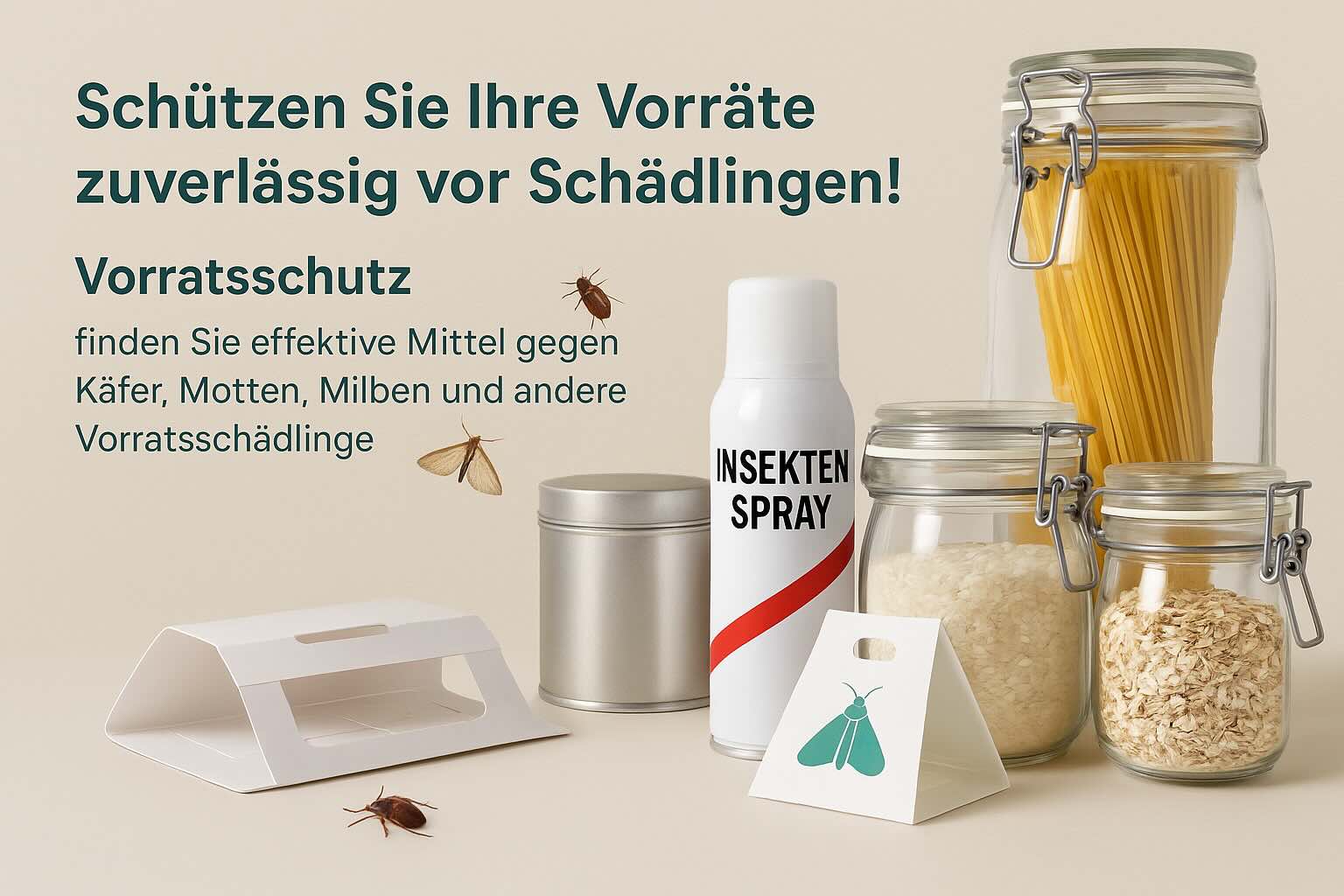 Insekten Vorratsschutz Mittel