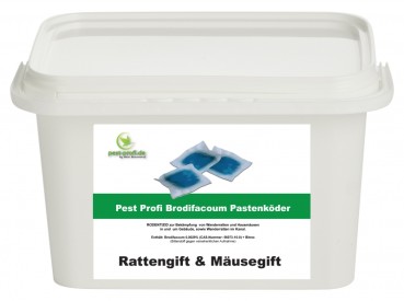 Pest Profi Pastenköder Brodifacoum 29ppm 5kg
