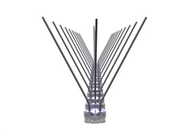 Taubenspikes 3-reihig Vogelabwehr auf Polycarbonat 