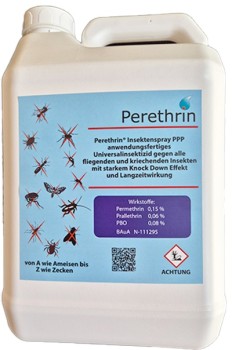 Universalinsektizid Perethrin Insektenspray PPP 5l