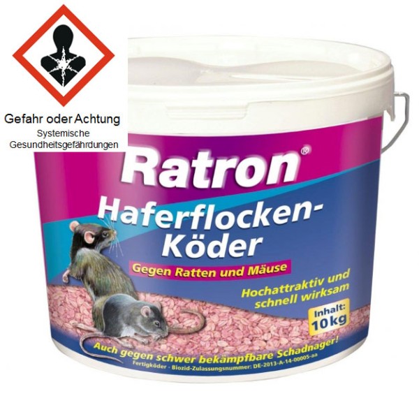 Ratron® Brodifacoum- Flocken 10kg 