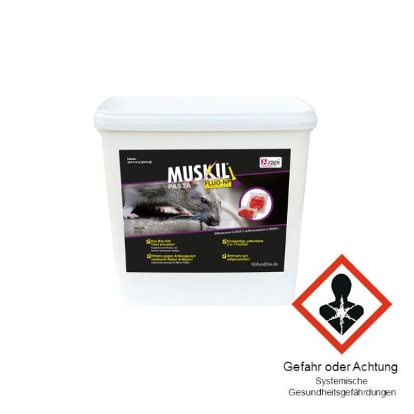 MUSKIL® PR fluo RED PASTA 15 g