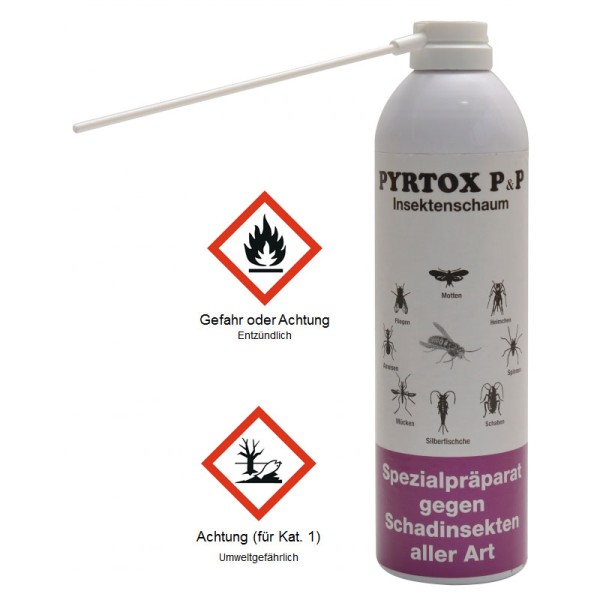 Pyrtox P&P Plus Insektenschaum
