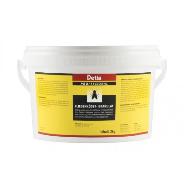 Detia® Professional Fliegenköder- Granulat 2kg 