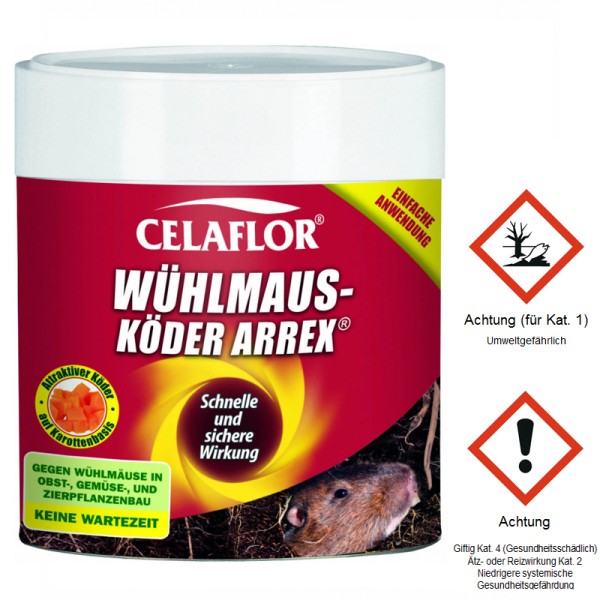 Celaflor ARREX Wühlmausköder 