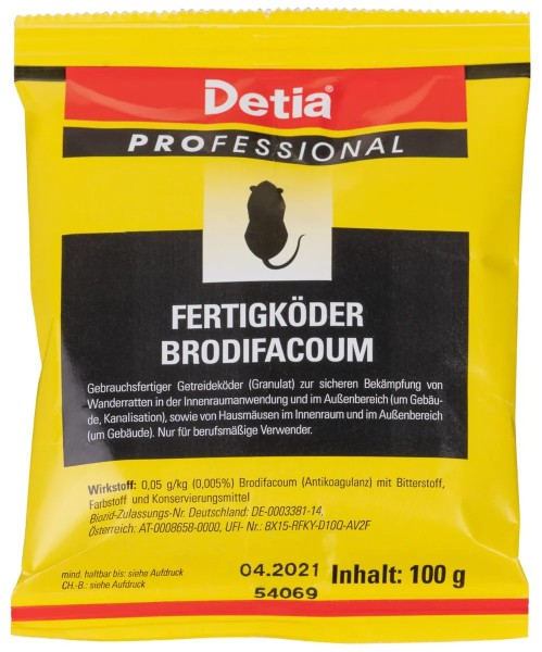 Fertigköder Brodifacoum 10 x 100 g