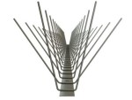 Taubenspikes 4-reihig auf V2A-Leiste 